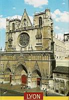 Lyon, Cathedrale Saint Jean, Facade (4)